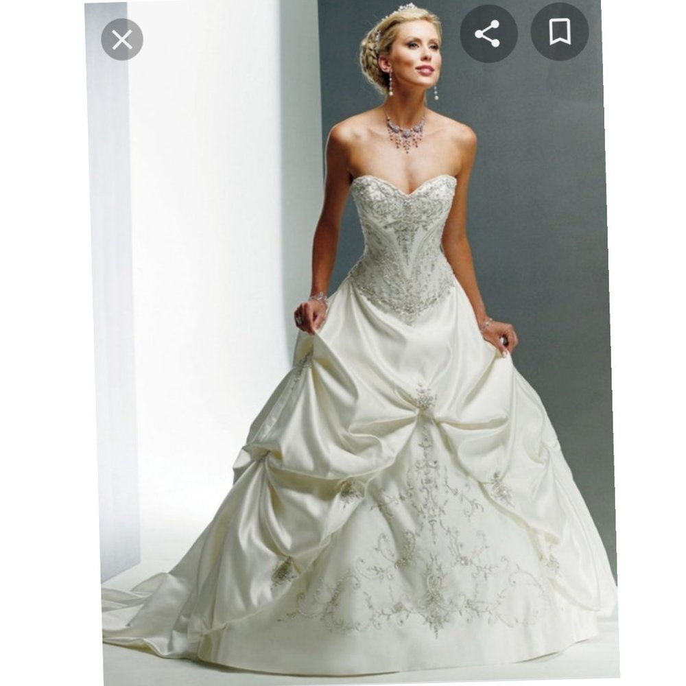 wedding gown